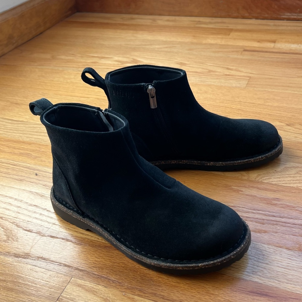 Black Birkenstock Booties NWOT